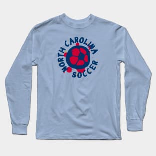 North Carolina Soccer 04 Long Sleeve T-Shirt